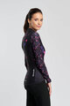 RIVANELLE BY HOLOKOLO Cycling winter long sleeve jersey - OASIS WINTER - black/pink