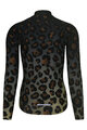 RIVANELLE BY HOLOKOLO Cycling winter long sleeve jersey - WILDCAT WINTER - brown/black