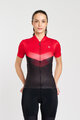 RIVANELLE BY HOLOKOLO Cycling short sleeve jersey - ARROW II - red/black