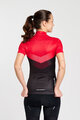 RIVANELLE BY HOLOKOLO Cycling short sleeve jersey - ARROW II - red/black