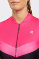 RIVANELLE BY HOLOKOLO Cycling short sleeve jersey - ARROW II - pink/black