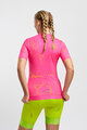 RIVANELLE BY HOLOKOLO Cycling short sleeve jersey - PASSION - pink/yellow