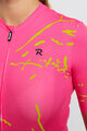 RIVANELLE BY HOLOKOLO Cycling short sleeve jersey - PASSION - pink/yellow