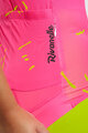 RIVANELLE BY HOLOKOLO Cycling short sleeve jersey - PASSION - pink/yellow