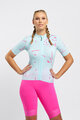 RIVANELLE BY HOLOKOLO Cycling short sleeve jersey - PASSION - blue/pink