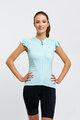 RIVANELLE BY HOLOKOLO Cycling short sleeve jersey - FLAIR - light blue