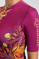 RIVANELLE BY HOLOKOLO Cycling short sleeve jersey - BAROC - purple/yellow