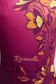 RIVANELLE BY HOLOKOLO Cycling short sleeve jersey - BAROC - purple/yellow