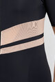 RIVANELLE BY HOLOKOLO Cycling short sleeve jersey - GLAMOR - black/beige