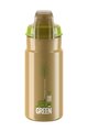 ELITE Cycling water bottle - JET GREEN PLUS 550 - brown