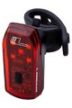 LONGUS rear light - BRAKE - black