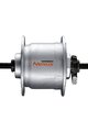 SHIMANO front hub with dynamo - DHC3000 36 - silver