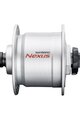 SHIMANO front hub with dynamo - DHC3000 32 - silver