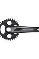 SHIMANO cranks with chainring - DEORE M6100 170mm 32 - black