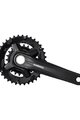 SHIMANO cranks with chainring - ALTUS M210 175mm 36/22 - black