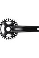 SHIMANO cranks with chainring - MT510 175mm 34 - black