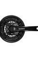 SHIMANO cranks with chainring - TOURNEY TY501 170mm 48/38/28 - black