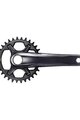 SHIMANO cranks - XT M8100-1 170mm - black