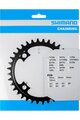 SHIMANO chainring - STEPS SM-CRE80 34 - black