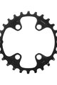 SHIMANO chainring - DEORE M5100-2 26 - black