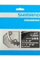 SHIMANO chainring - DEORE XT M8000 24 - black