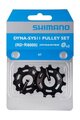 SHIMANO pulleys for the derailleur - PULLEYS RDR8000/8050 - black