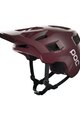 POC Cycling helmet - KORTAL - bordeaux/white