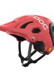 POC Cycling helmet - TECTAL RACE MIPS - red/black