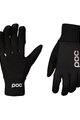 POC Cycling long-finger gloves - THERMAL LITE - black