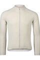 POC Cycling winter long sleeve jersey - THERMAL LITE - beige