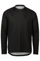 POC Cycling summer long sleeve jersey - ESSENTIAL MTB - black