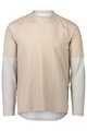 POC Cycling summer long sleeve jersey - ESSENTIAL MTB - beige