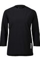 POC Cycling short sleeve jersey - RESISTANCE 3/8 - black