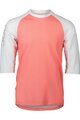 POC Cycling summer long sleeve jersey - MTB PURE  - red/white