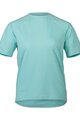 POC Cycling short sleeve jersey - ESSENTIAL MTB - light blue