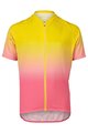 POC Cycling short sleeve jersey - XC  - yellow/pink