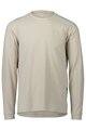 POC Cycling summer long sleeve jersey - POISE CREW - beige