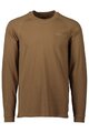 POC Cycling summer long sleeve jersey - POISE CREW - brown