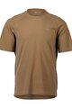 POC Cycling short sleeve t-shirt - POISE TEE - brown