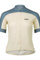 POC Cycling short sleeve jersey - ESSENTIAL ROAD LOGO W - beige/blue