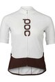 POC Cycling short sleeve jersey - ESSENTIAL ROAD LOGO - white/black