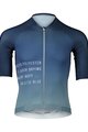 POC Cycling short sleeve jersey - PRISTINE PRINT - blue