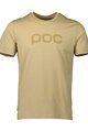 POC Cycling short sleeve t-shirt - TEE - beige