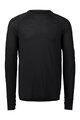 POC Cycling winter long sleeve jersey - LIGHT MERINO - black