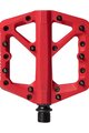 CRANKBROTHERS pedals - STAMP 1 SMALL - red