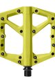 CRANKBROTHERS pedals - STAMP 1 LARGE - yellow