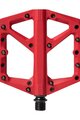 CRANKBROTHERS pedals - STAMP 1 LARGE - red