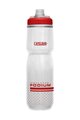 CAMELBAK Cycling water bottle - PODIUM CHILL 0,71L - red/white