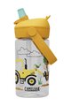 CAMELBAK Cycling water bottle - THRIVE FLIP STRAW KIDS 0,4l - transparent/yellow