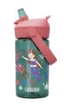 CAMELBAK Cycling water bottle - THRIVE FLIP STRAW KIDS 0,4l - green/pink